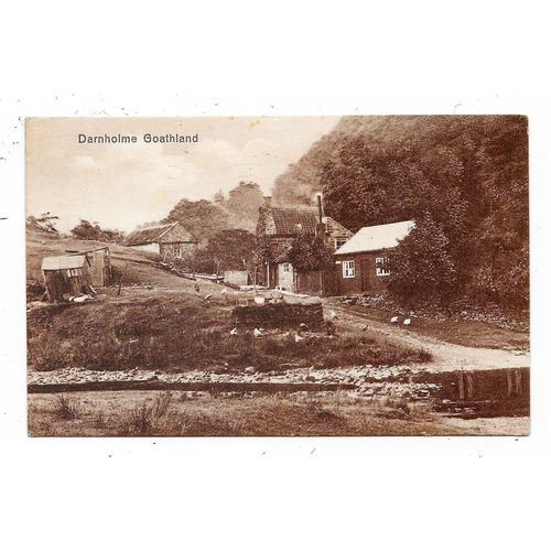 NICE PRINTED POSTCARD OF DARNHOLME GOATHLAND NORTH YORKSHIRE POSTED 1935 (2044)