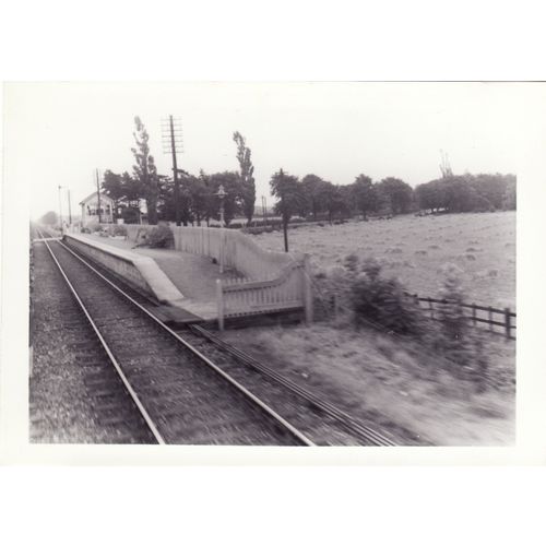 Railway Station Photo Snaith 1960 L&YR Goole Wakefield Line