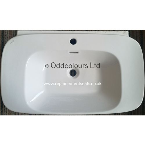 Twyford Vello 80cm 1TH Basin VO4741WH