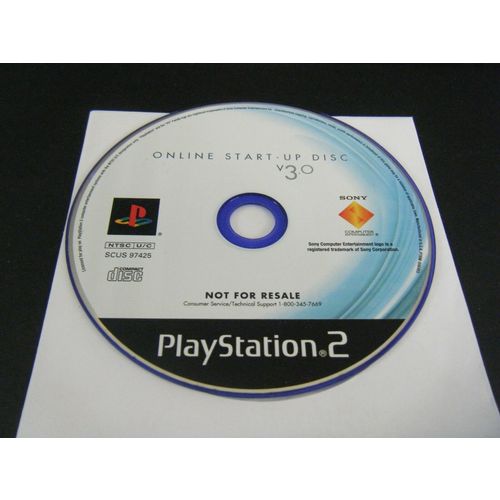 Sony Playstation Online Start-Up Disc v3.0 for Playstation 2 - Disc Only!!!