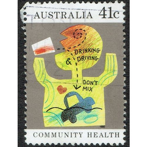 Australia 1990 Community Health 41c Multicoloured SG1238 GU