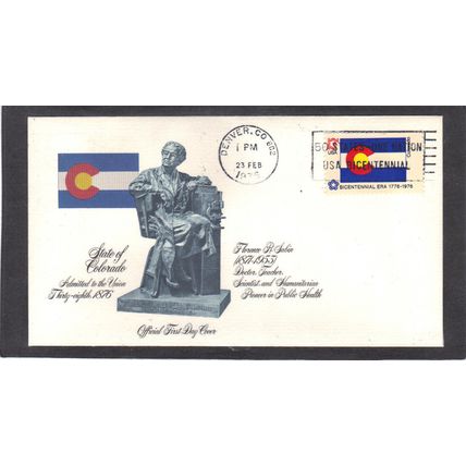 FDC Fleetwood 1670 13c Colorado (Cachet-U/A) CV01147