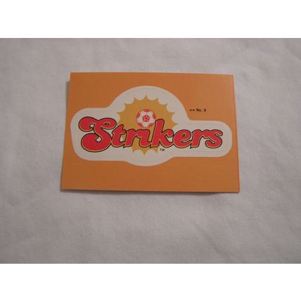FT. Lauderdale Strikers 1979 Topps LOGO STICKER NO. 9