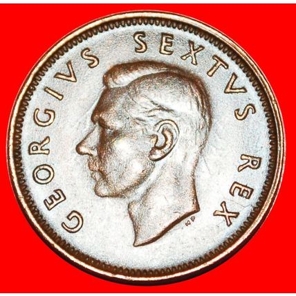2 SOLD CAPE SPARROWS:SOUTH AFRICA★1/4 PENNY 1950! GEORGE VI★LOW START★NO RESERVE