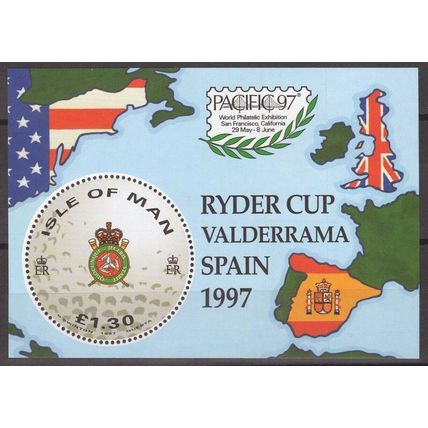 ZAYIX Great Britain - Isle of Man 756 MNH Golf Sports Ryder Cup Spain