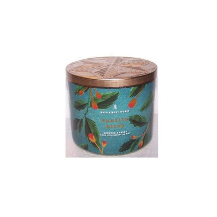 Bath & Body Works 3 Wick Candle Vanilla Birch 14.5 Oz Birch Vanilla Sandalwood