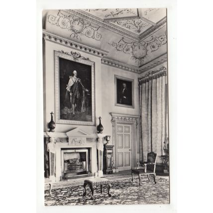 The Saloon Uppark House Postcard West Sussex