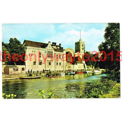 Archbishops Palace, Maidstone, Kent,1970, Postcard