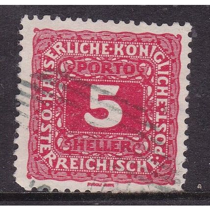 Austria 1985 Postage Due 5h Fine Used SG D273 VGC