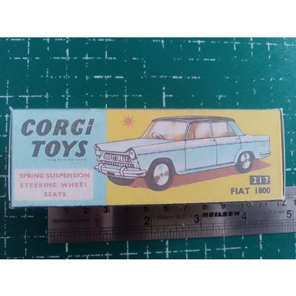 Corgi 217 FIAT 1800 Reproduction /Replica Box