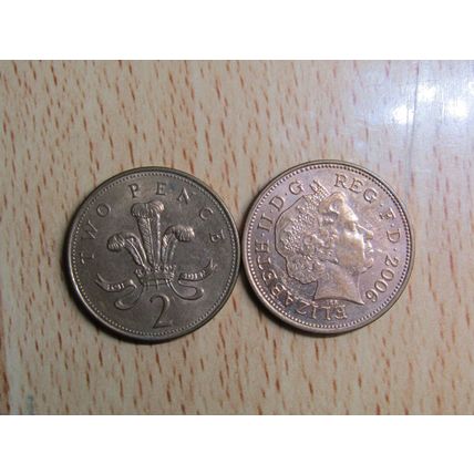 GB 2006 Elizebeth II Decimal 2p Coin