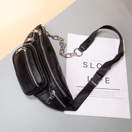 Ladies' Waist Bag Crossbody Bag Black
