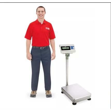 Uline Industrial Platform Scale H-670- 330 lbs (Brand New)
