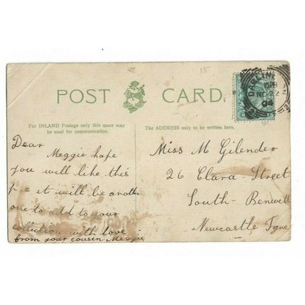 Durham Cathedral, West Front, Postcard.