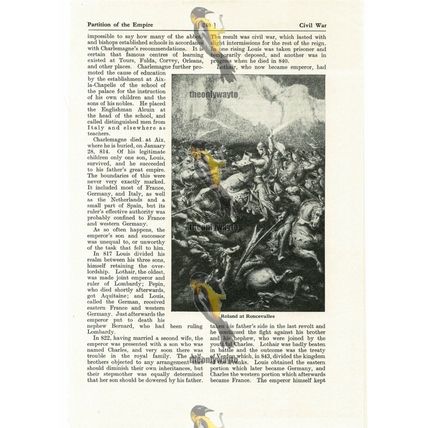 Roland At Roncevalles, Book Illustration (Print), 1935