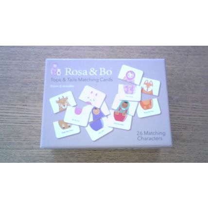 ROSA & BO: TOPS & TAILS MATCHING CARDS (Boxed) 2020
