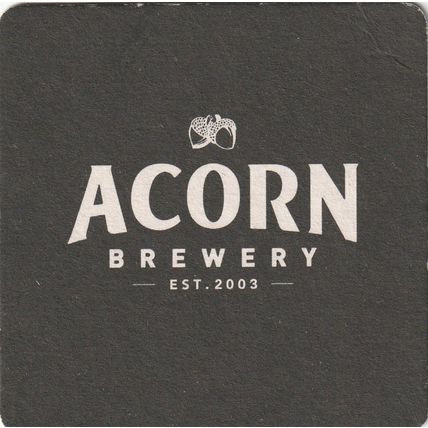 BEER MAT - ACORN BREWERY (BARNSLEY) - (Cat No 006) - (2015)