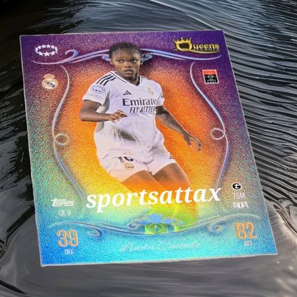 Queens of Europe Linda Caicedo Match Attax 2025 Real Madrid #QE 9