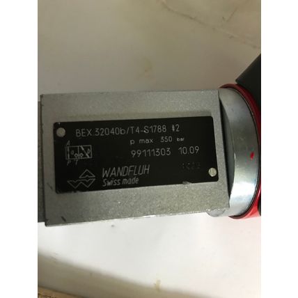 NEW Wandfluh 2A52W,Wandfluh BEX32040B/T4-S1788 #2 Hydraulic Poppet Valve,24V,EO