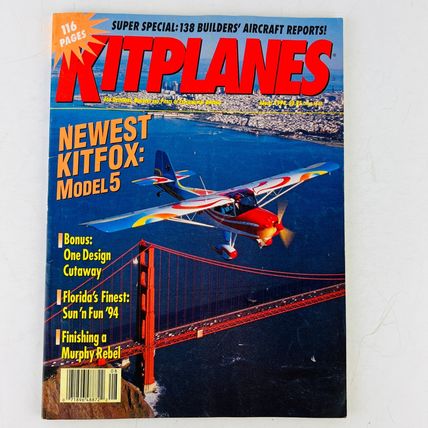 Kit Planes Magazine August 1994