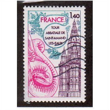 FRA 1977 1,40F 'TOURISM PUBLICITY' FINE USED (EBID20094)