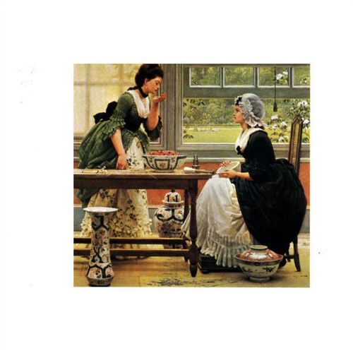 Colour Postcard - Pot-Pourri by George Dunlop Leslie