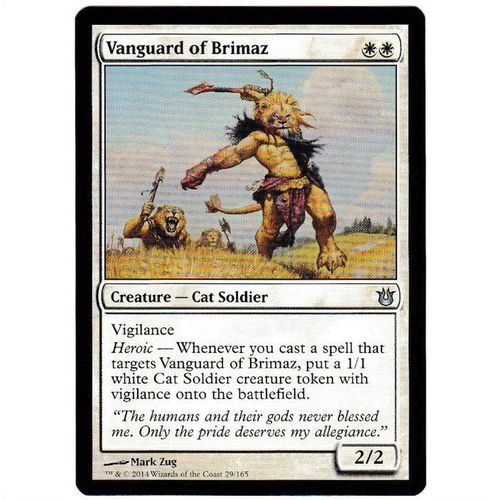 Magic the Gathering - Born of the Gods - #29/165 - Vanguard of Brimaz