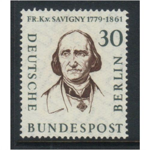 GERMANY BERLIN 1957 PORTRAITS 30pf MNH