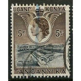Kenya & Uganda &Tanganyika 1954/1959 SG 167 - fine used (o)
