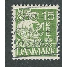 DEN 1933 15o 'CARAVAL' FINE USED (EBID42-921)