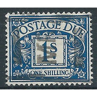 1924 D17 1/- Blue Postage Due Fine Used ..