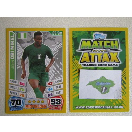 Match Attax 2014 Brasil World Cup Football Cards132-139 G Variants (EB2)