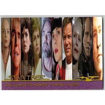 STAR TREK ' COMPLETE MOVIES ' RARE PROMO card #CP1 (2007)