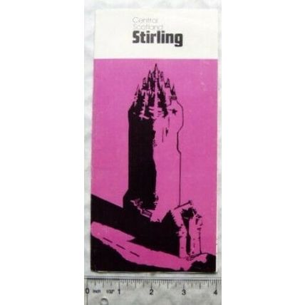 Vintage leaflet: Stirling, Central Scotland