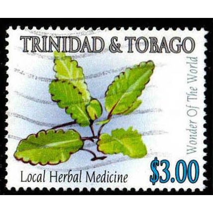 Trinidad & Tobago 2005 Medicinal Plants $3.00 Used Stamp.