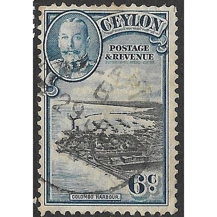 CEYLON 1935/1936 SG 370 - #2 fine used (o)