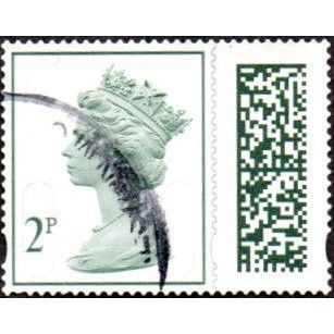 2022 Machin 10p Value. M22L QR Code. From Counter Sheet. Fine Used Off Paper.