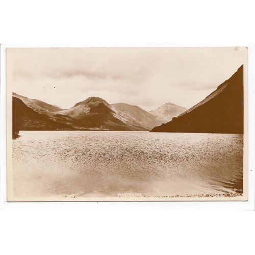 Wastwater Cumbria 1932 RP Postcard