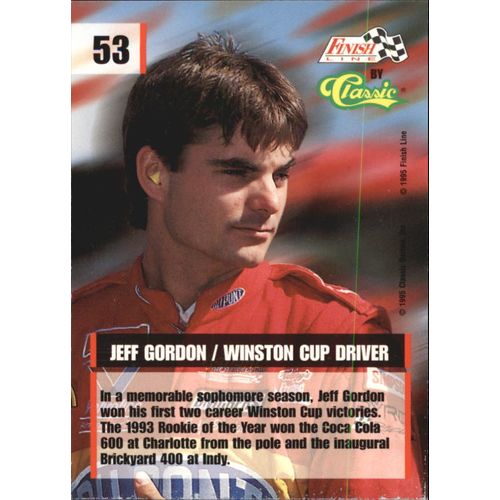 1995 Finish Line Jeff Gordon-#53