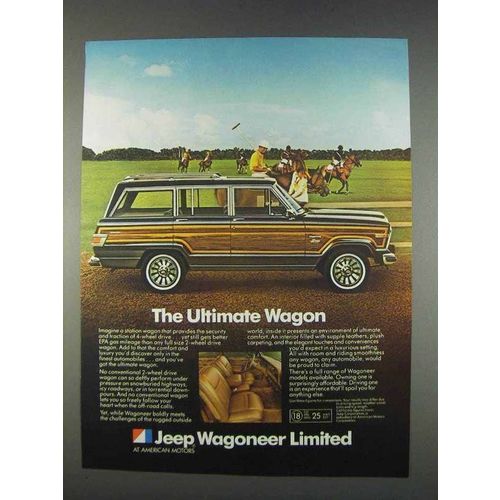 1982 Jeep Wagoneer Limited Ad - The Ultimate
