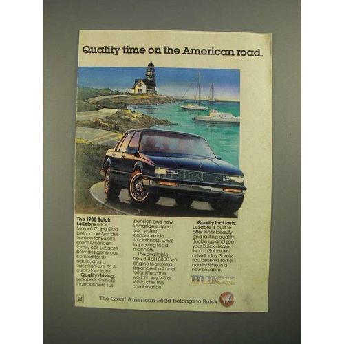 1988 Buick LeSabre Ad - Quality Time