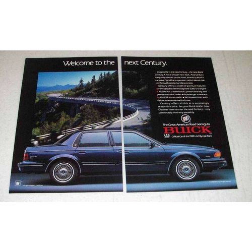 1988 Buick Century Car Ad - Welcome