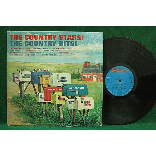 Atkins/Britt/Wagoner/Tanner - The Country Stars-The Country Hits - CAL 793 - EX+