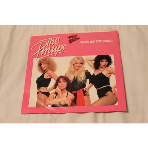 The Pinups Promo 45 & Picture Sleeve-SONG ON THE RADIO STEREO