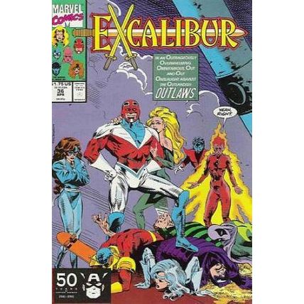 Excalibur (Vol 1) # 036 VFN MODERN AGE COMICS