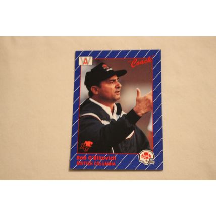 Bob O'Billovich 1991 AW Sport All-World CFL NO. 43