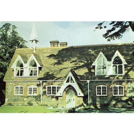 Old School House Hunton Bridge Hertfordshire Postcard