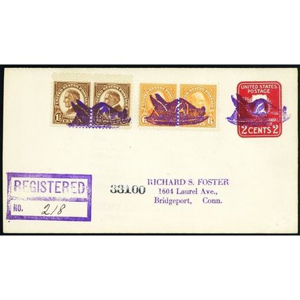 Roasted Turkey Three Strikes Fancy Cancel Registered Cover - Stuart Katz