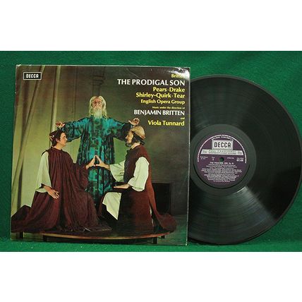 Benjamin Britten/Tunnard - Britten: The Prodigal Son, Op. 81 - SET 438 - NM
