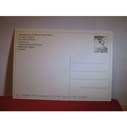 ALBATROS PARQUE, SAN MIGUEL, TENERIFE, SPAIN unused postcard #